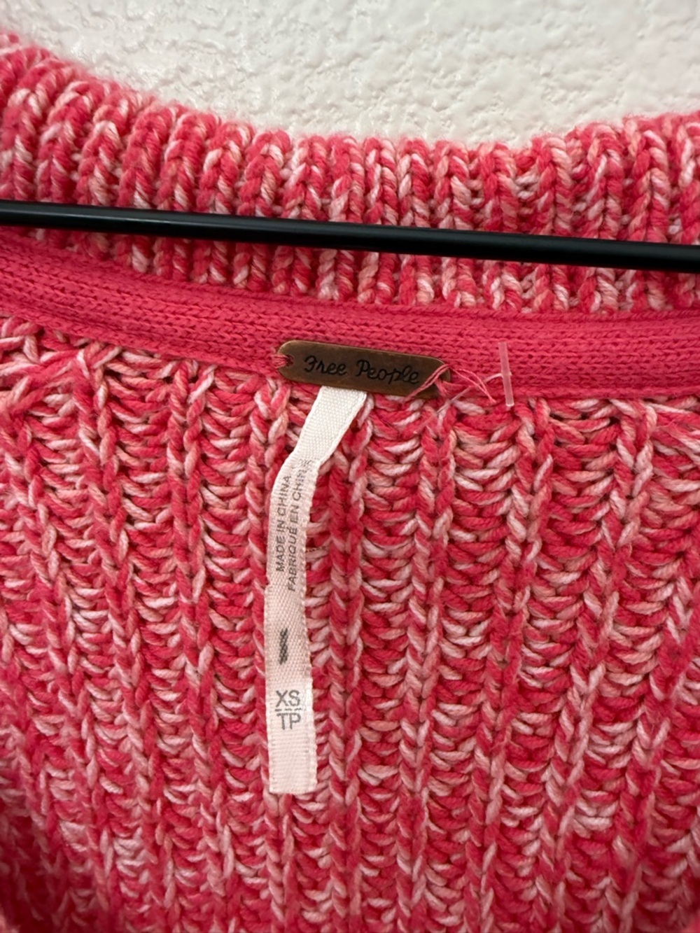 Free People Love This City Cropped Sweater Size XS - Picture 4 of 9